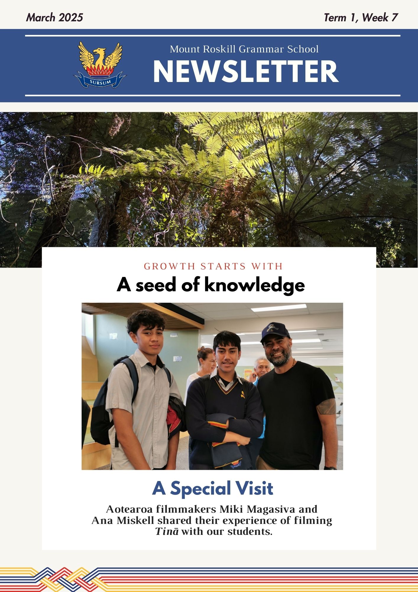 2025 Term 1, Week 7 Newsletter